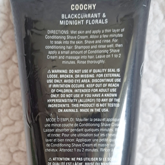 Women's Pure Romance 8oz Blooms en noir Shaving Cream - Picture 3 of 6